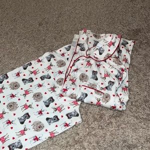 Woman’s dog pajamas